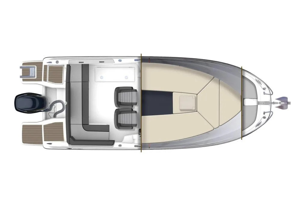 Jeanneau Cap Camarat 6.5 WA S3 – Ansicht 2